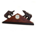 Bull & Bear Clock